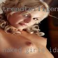 Naked girls Idabel